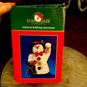 Musical Bobbing Snowman